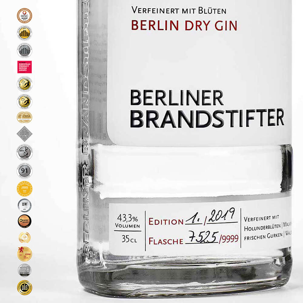 Berlin Dry Gin 0.35l kaufen | Berliner Brandstifter